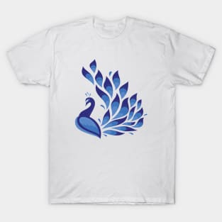 Blue Peacock T-Shirt